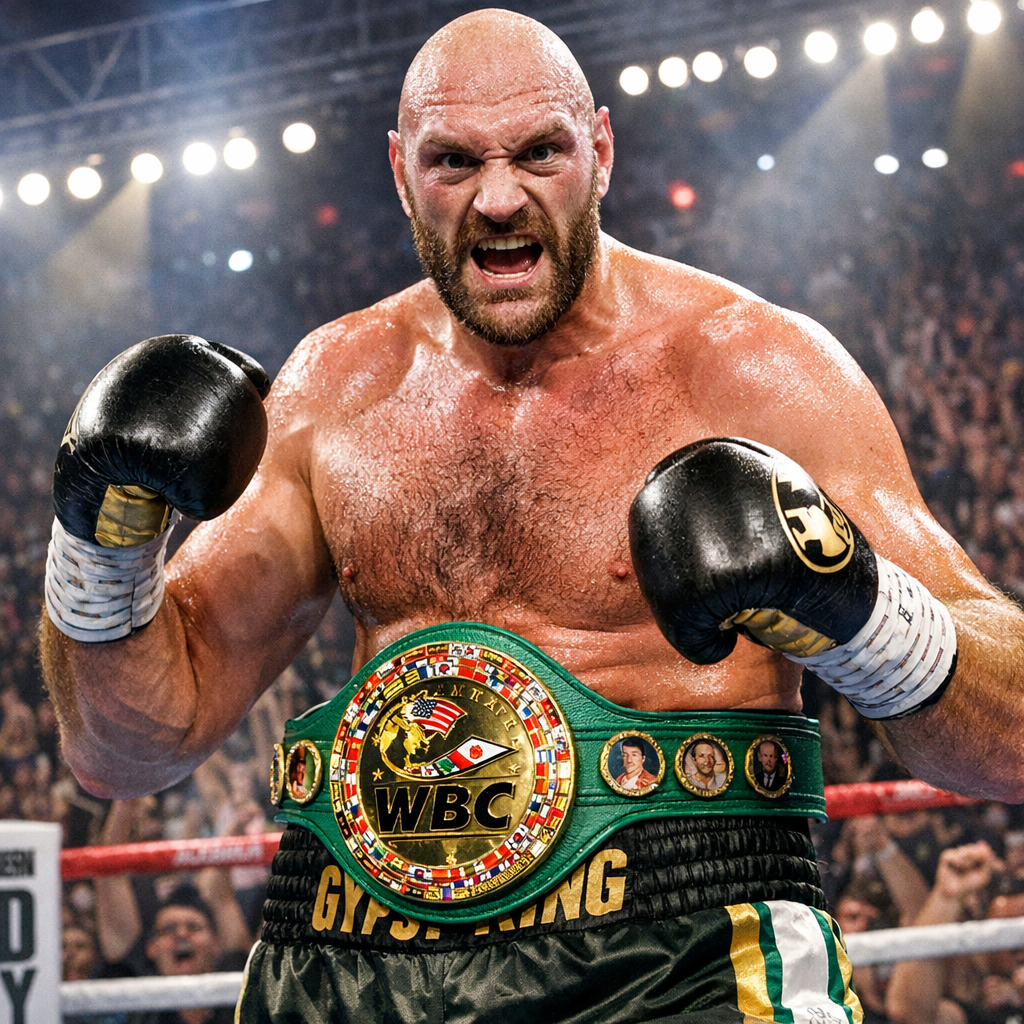 Tyson Fury fight 2026 in the boxing ring