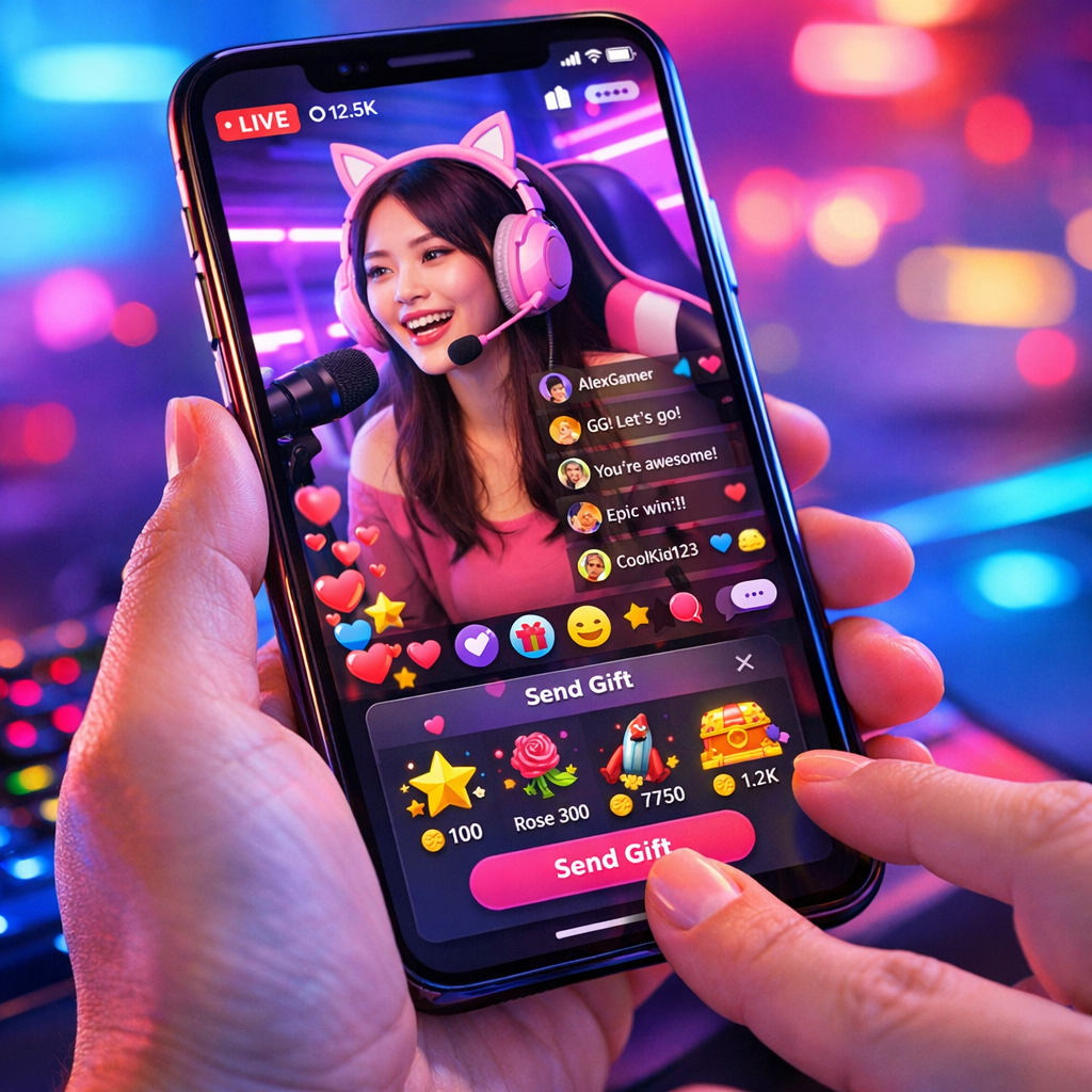 live stream url on mobile device